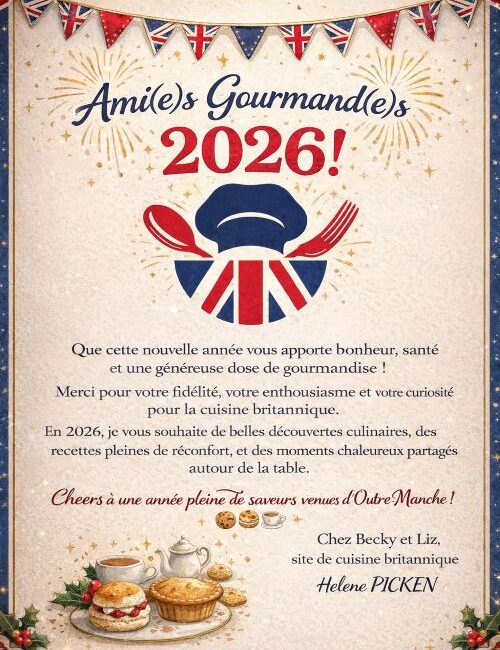 Vœux 2026 : saveurs britannique