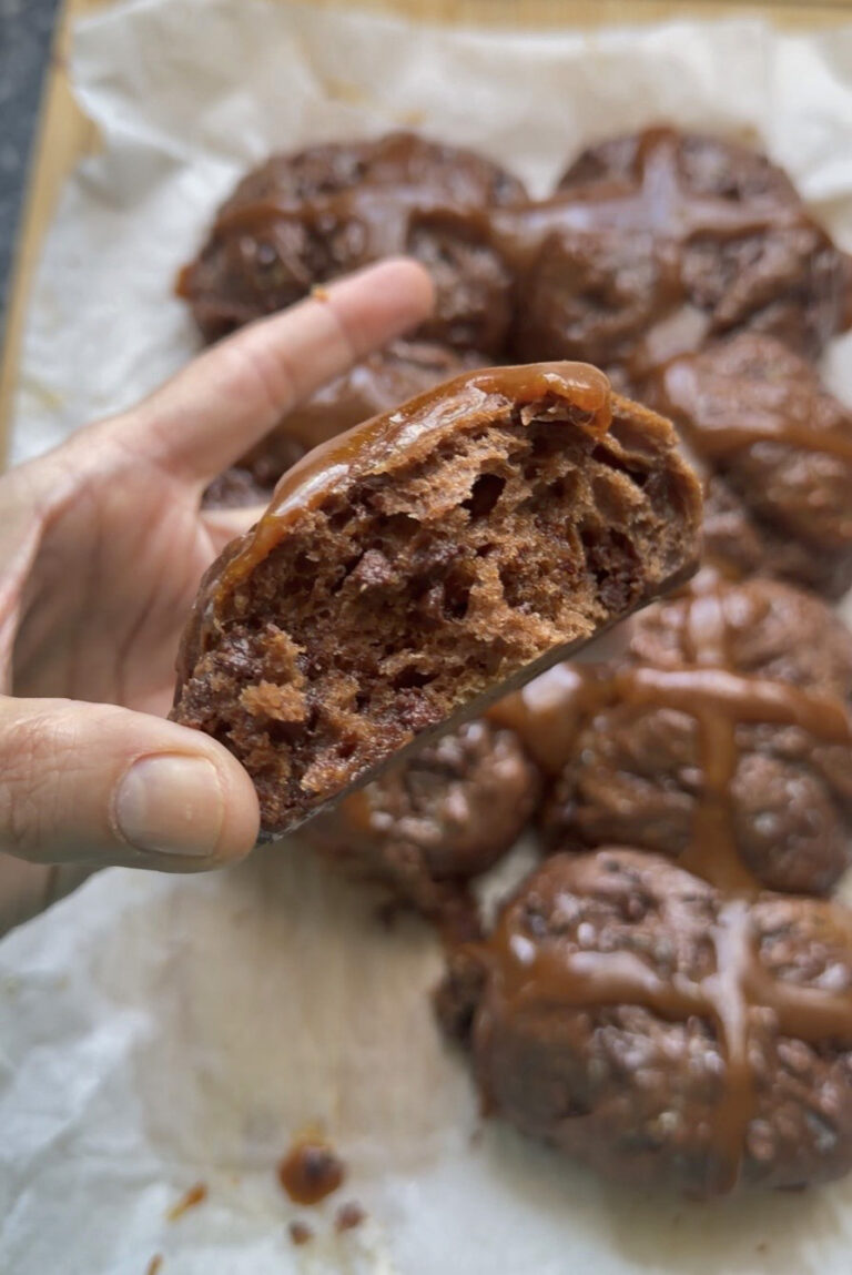Hot cross buns au Chocolat