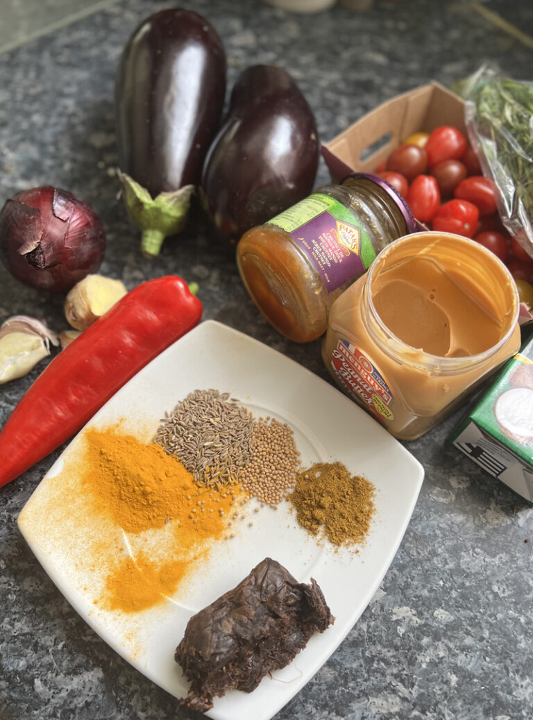 Aubergines farcies au curry de Jamie Oliver